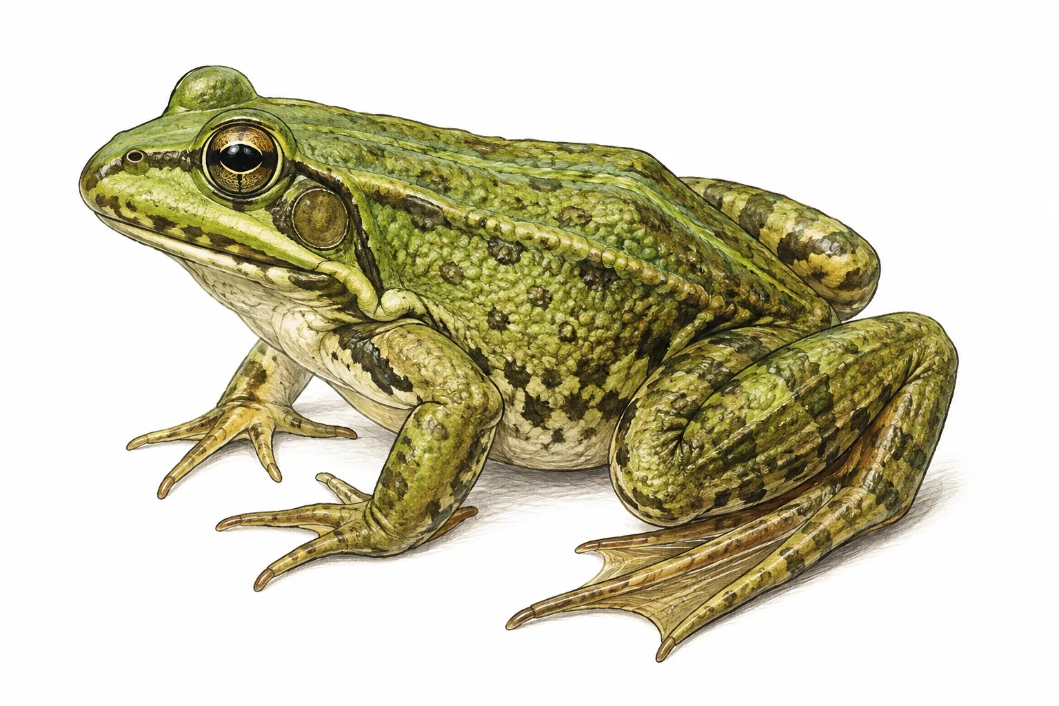 Grenouille verte adulte