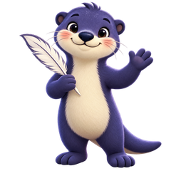 Plume la loutre, qui t'encourage