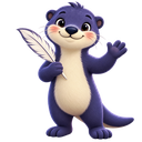 Plume la loutre, qui t'encourage